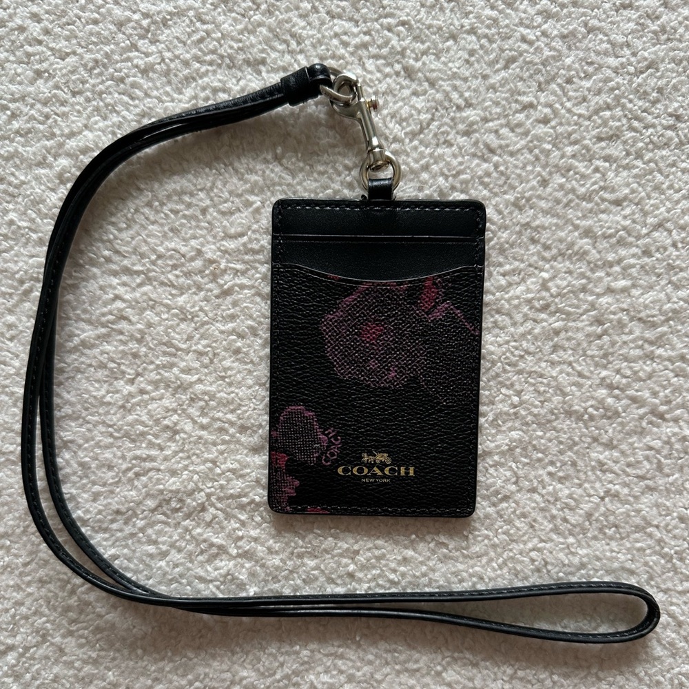 Coach Lanyard with ID Holder